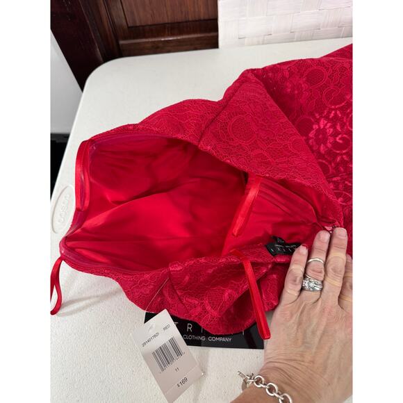 NWT!! TRIXXI Prom Dress Hoco Dance Fairy Dark Romance SZ 11 Vampire Strapless - Picture 14 of 14